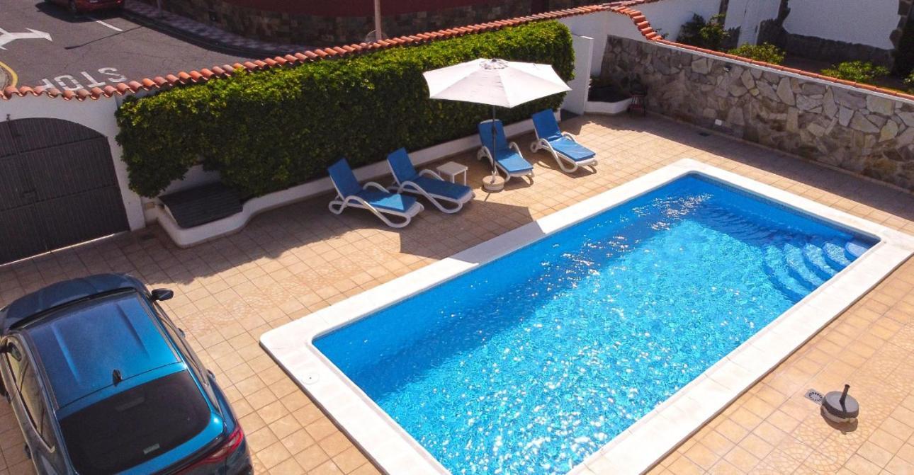 Beachfront Villa And Pool Puerto de Santiago  Ngoại thất bức ảnh