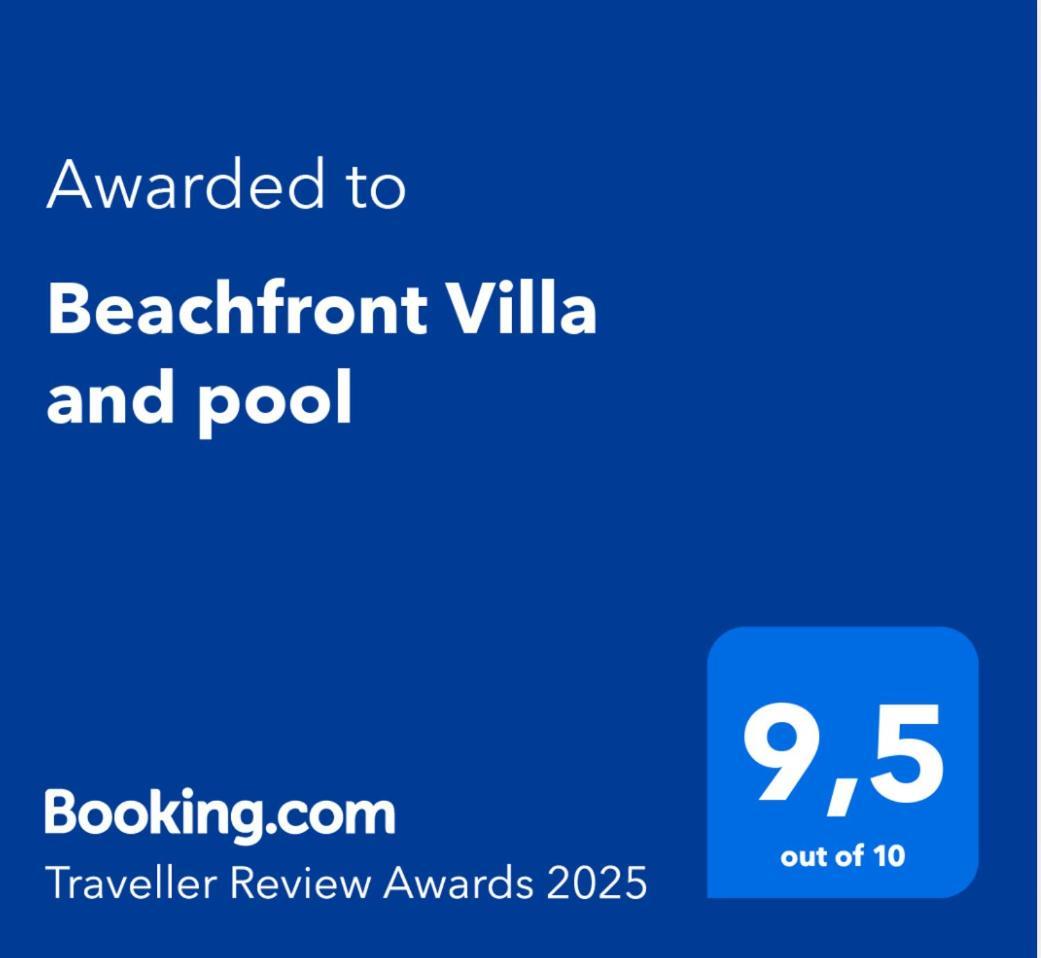 Beachfront Villa And Pool Puerto de Santiago  Ngoại thất bức ảnh